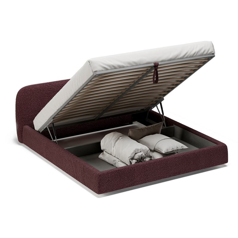 Кровать Лагом букле buckle plum 1.6x2.0