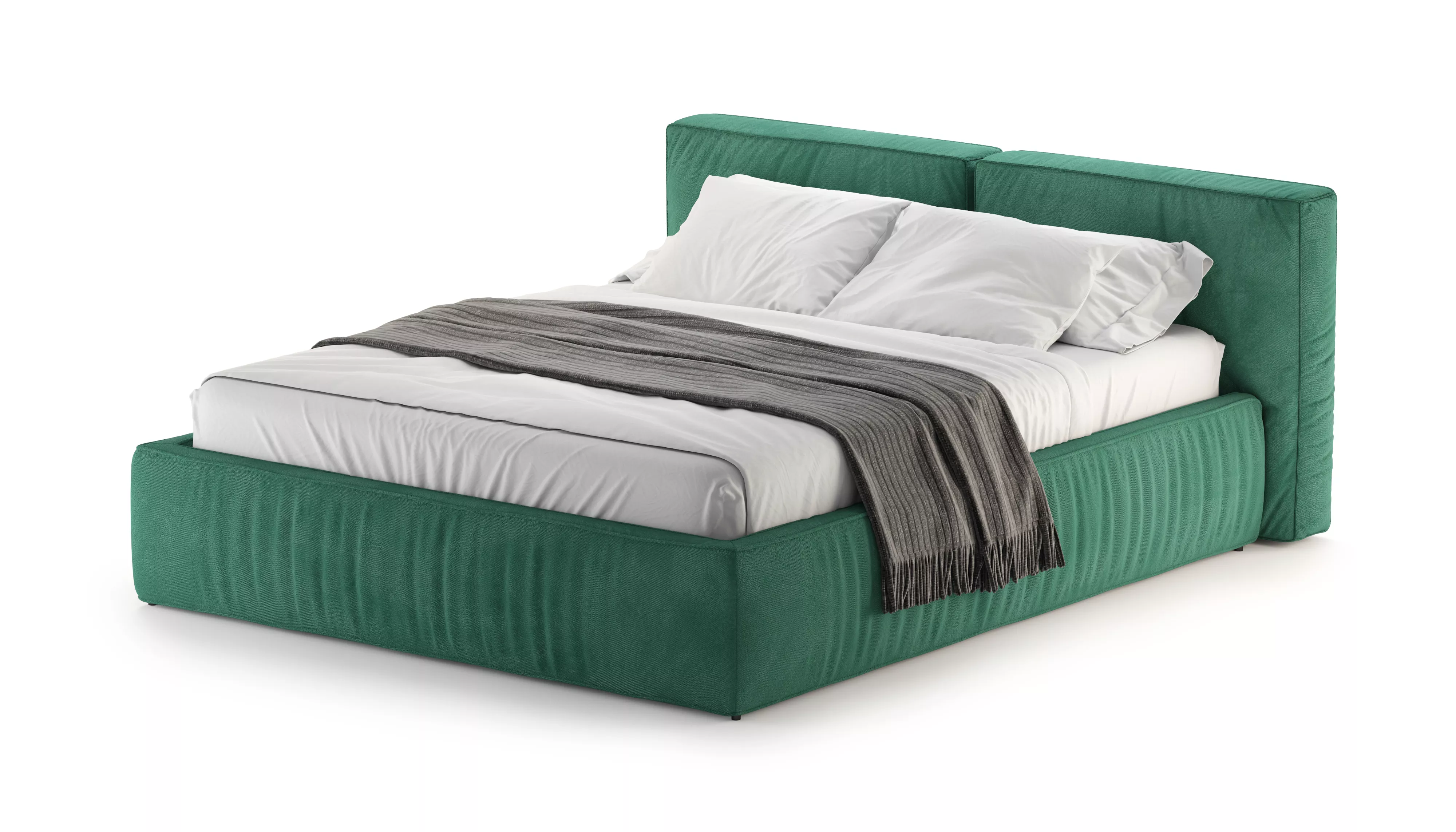 Кровать Лофт с подъемным механизмом и ящиками Velutto soft 667 1.6